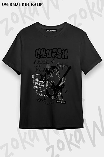 ZOKAWEAR Y2K Vintage Cats Printed T-Shirt