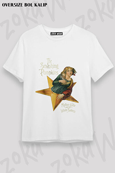 ZOKAWEAR Mellon Collie the Smashing Pumpkins Printed T-Shirt