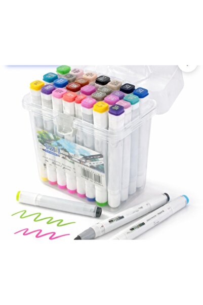 OEM Set 18 markere colorate cu 2 capete