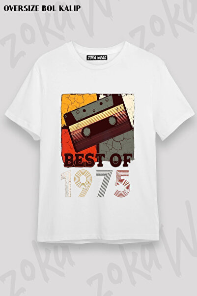 ZOKAWEAR Vintage 1975 Best of Printed T-Shirt