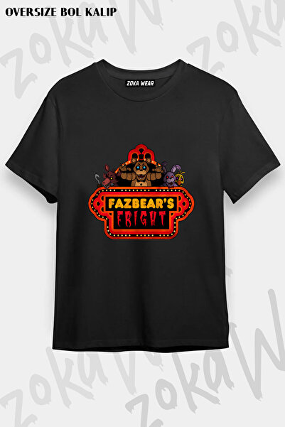 ZOKAWEAR Fnaf Five Nights V19 Printed T-Shirt