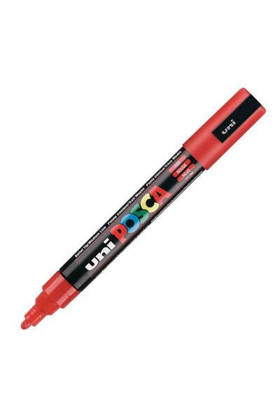POSCA UNI PC-5M/5D ΜΕΣΑΙΟΣ ΚΟΚΚΙΝΟΣ ΜΑΡΚΑΔΟΡΟΣ