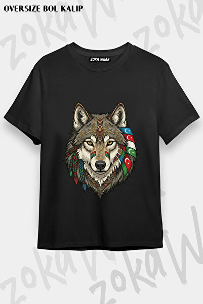 ZOKAWEAR Kurt Turan Printed Turkish States Printed T-Shirt