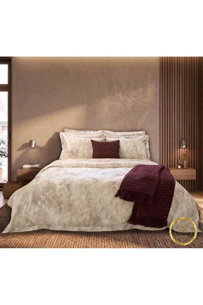 Sarev Lumora Double 100% Cotton Satin "300 Tc" Duvet Cover Set