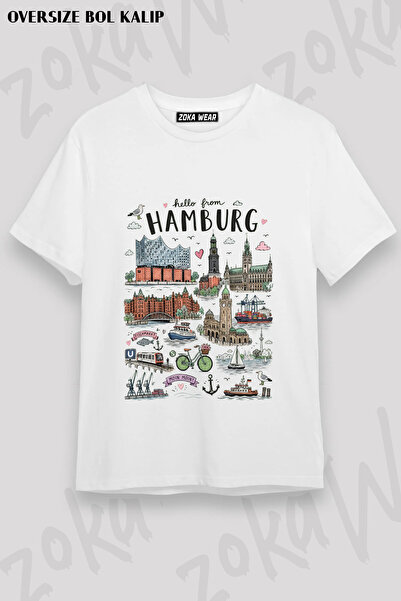 ZOKAWEAR Hamburg Printed T-Shirt