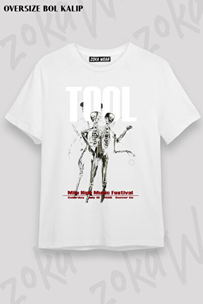 ZOKAWEAR Tool Festival Rock Metal Music Band Printed T-Shirt
