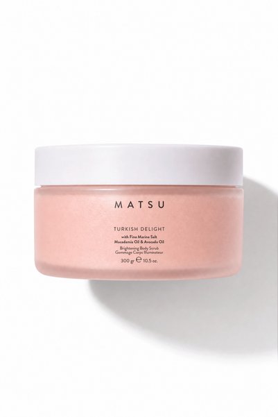 MATSU Turkish Delight Aydınlatıcı Gül & Safran Vücut Peelingi 300 gr