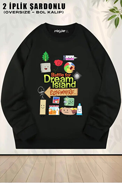 ZOKAWEAR Bfdi V12 Printed Crew Neck Sweatshirt