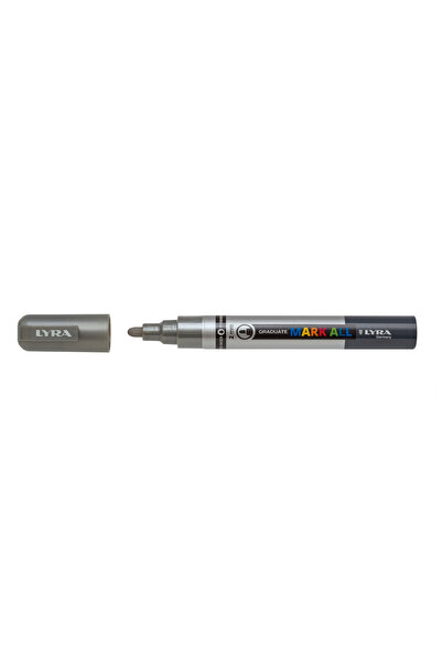 LYRA Μαρκαδόροι GRADUATE MARK ALL MARKERS 2mm Ασημί "