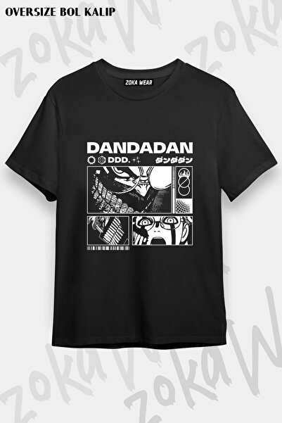 ZOKAWEAR Poster Anime Dandadan Printed T-Shirt