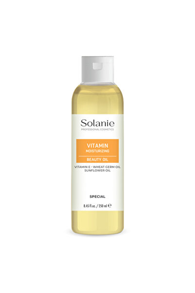 Solanie Ulei de masaj cu vitamine pentru fata si corp - 250 ml -