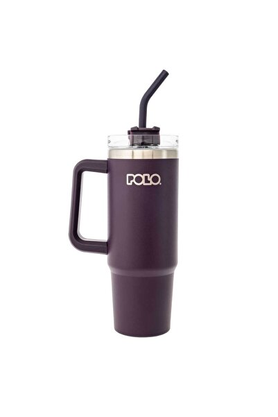 Polo Θερμός Κούπα Ανοξείδωτη 900ml Μωβ