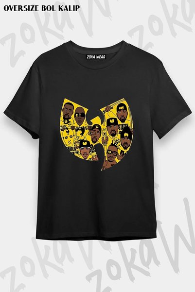 ZOKAWEAR تي شيرت مطبوع من Wu Tang Clan v8