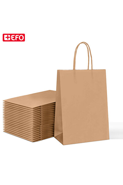 EFO Χάρτινη σακούλα καφέ 31*42*12
