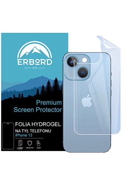 ERBORD Folie de protecție spate din hidrogel pentru iPhone 13 6.1