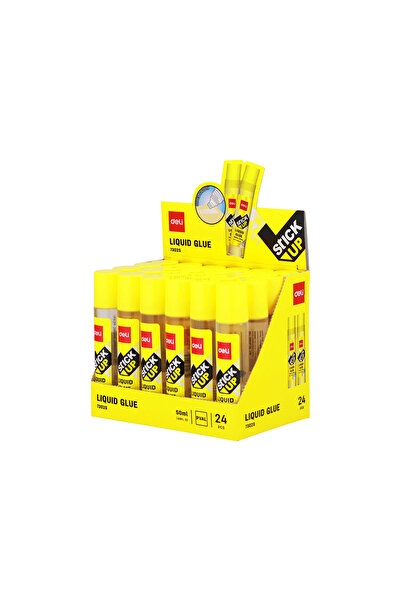 Deli DISPLAY FULL LIQUID GLUE 50ml (Το προϊόν πωλείται ως ανεξάρτητα τεμάχια)