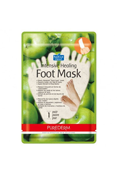 Purederm Repairing foot mask with apple extract - 1 pair -