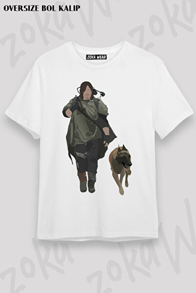 ZOKAWEAR Daryl Dixon V3 the Walking Dead Printed T-Shirt