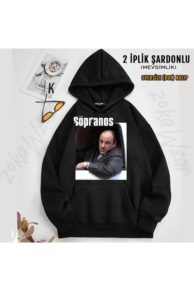 ZOKAWEAR The Sopranos Printed Hooded Sweatshirt