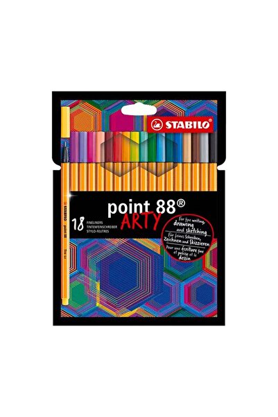 Stabilo 8818 ΣΕΤ ΜΑΡΚΕΡΕΣ ΤΕΧΝΗΣ/18 τεμάχια