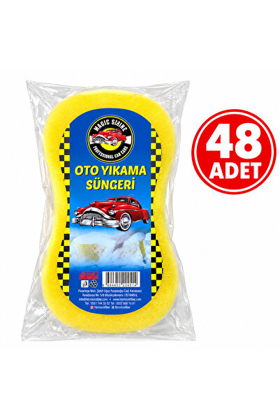 Oto Yıkama Süngeri Lüx 48 ADET