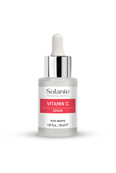 Solanie Ser pentru albirea pielii cu vitamina C - Vita White - 30 ml -