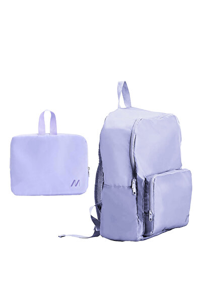 Muitomas ΑΝΑΠΤΥΞΙΜΟ ΣΑΚΙΔΙΟ ΠΛΑΤΗΣ 42x32x15.5εκ. ΒΙΟΛΕΤ
