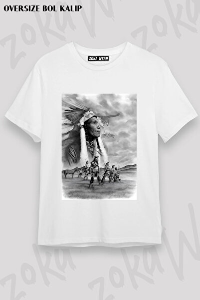 ZOKAWEAR Indian Kizilder Printed T-Shirt