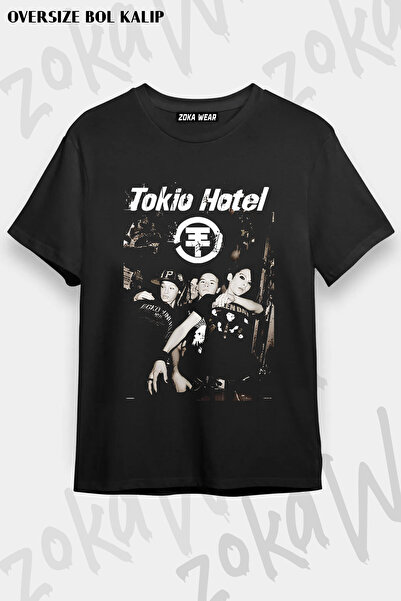ZOKAWEAR Tokio Hotel Poster Dk4 Printed T-Shirt