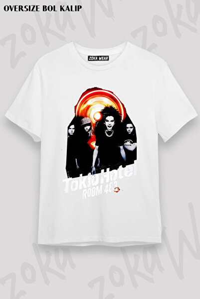 ZOKAWEAR Tokio Hotel Room 483 Rock Metal Music Printed T-Shirt
