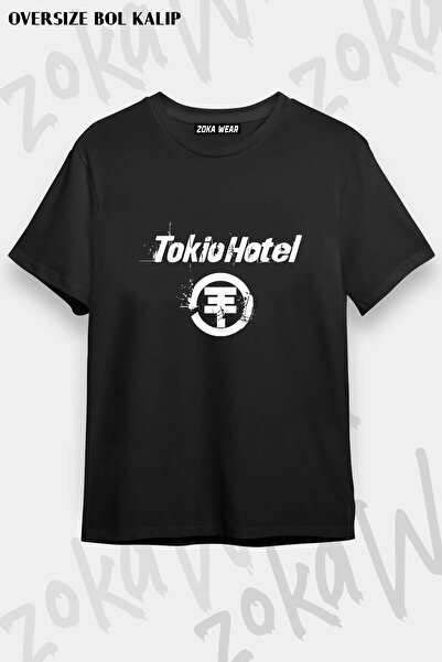 ZOKAWEAR Tokio Hotel Logo Printed T-Shirt
