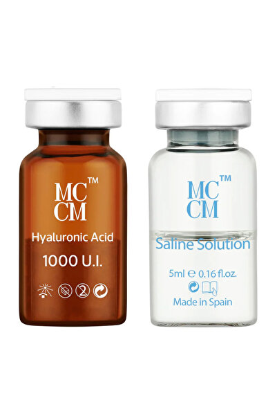 MCCM Fiola cu Acid Hialuronic 1000 UI cu Solutie salina - 5 g + 5 ml -