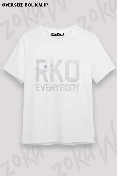 ZOKAWEAR تي شيرت راندي أورتون RKO Everybody Wwe Fight Gures Gym Sport مطبوع ع...
