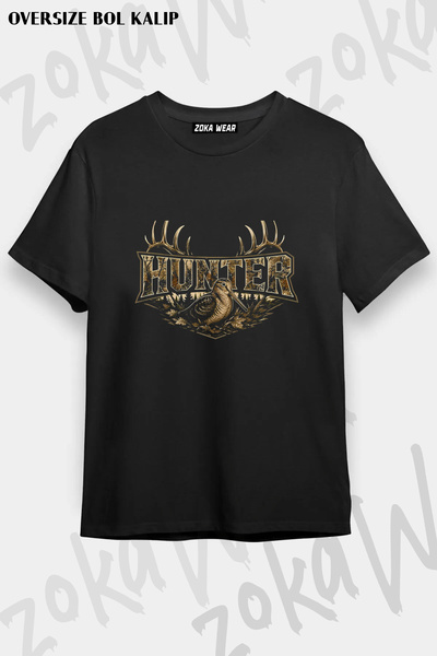 ZOKAWEAR Camouflage Hunter Culluk Printed T-Shirt