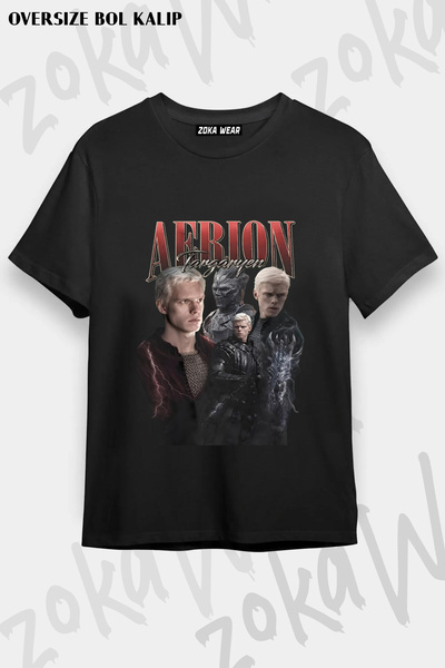 ZOKAWEAR Aerion Targaryen a Knight of the Seven Kingdoms Printed T-Shirt