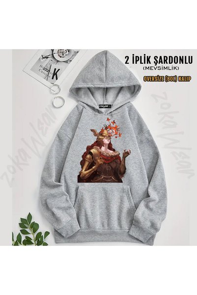 ZOKAWEAR Elden Ring Printed Hooded Sweatshirt