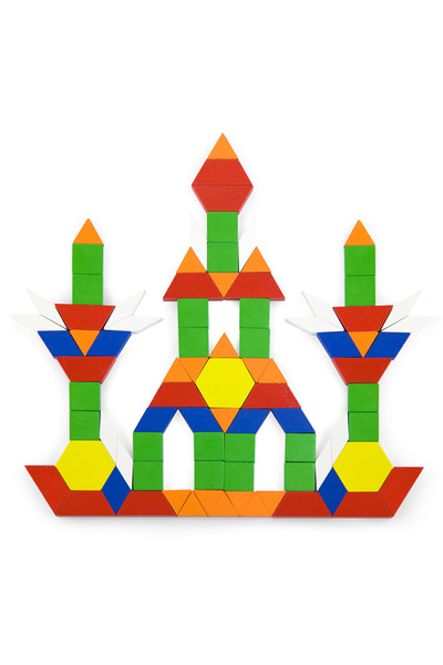 Viga Toys Viga Σετ Φιγούραστα Τουβλάκια 250 τεμάχια σε κουβά