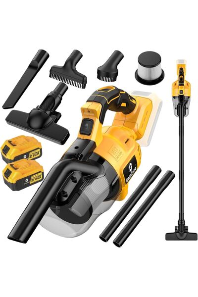 Generic 5 in 1 Cordless Vacuum with 2pcs 21V 4.0ah Battery, Handheld Electric...