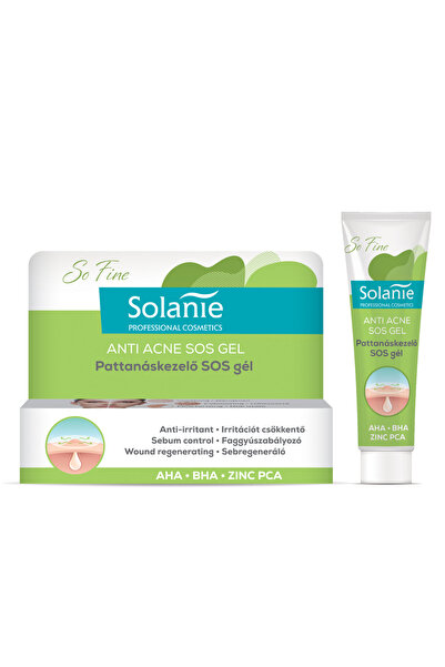 Solanie Gel SOS pentru tratarea acneei - 15 ml -