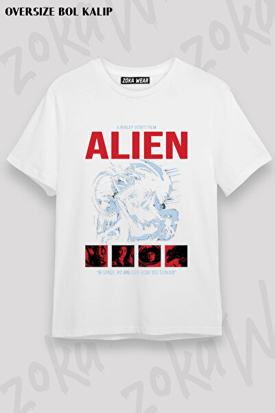 ZOKAWEAR Alien Baskil Printed T-Shirt