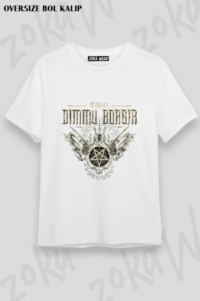 ZOKAWEAR Dimmu Borgir Eonian Rock Metal Music Printed T-Shirt