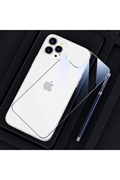 ERBORD Sticlă securizată pentru spatele iPhone 13 Pro Max