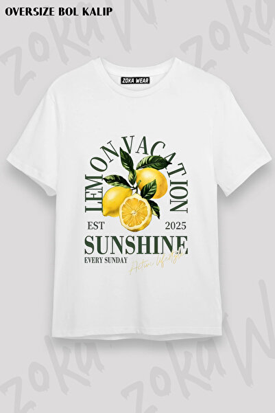 ZOKAWEAR Lemoncello Printed T-Shirt
