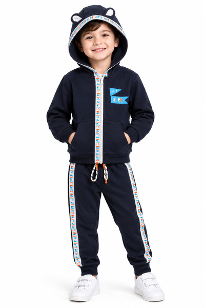 Generic Brand Hoodie Set for Boys, Years(2-7),Casual Hooded Sweatshirt and Jogger Pants