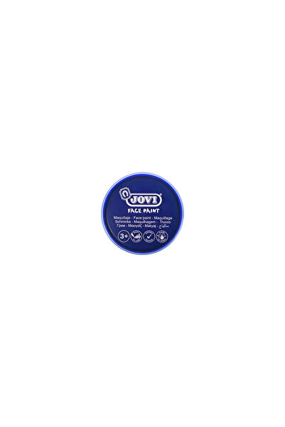 Jovi Χρώματα προσώπου σε χάρτινη συσκευασία blister 8ml, για πάρτι, σκούρο μπ...