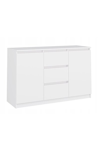 Topeshop TOP E SHOP 2D3S BIEL comodă cu sertare pentru living