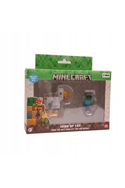 3D Figură P.M.I. Kids World Minecraft S2 Pui de jucărie mobil cu călăreț