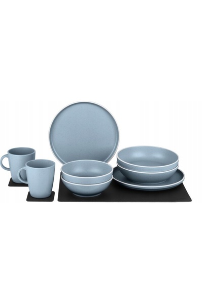 Brunner Set de masă din melamină Dolomit Magnetic Silwy Blue