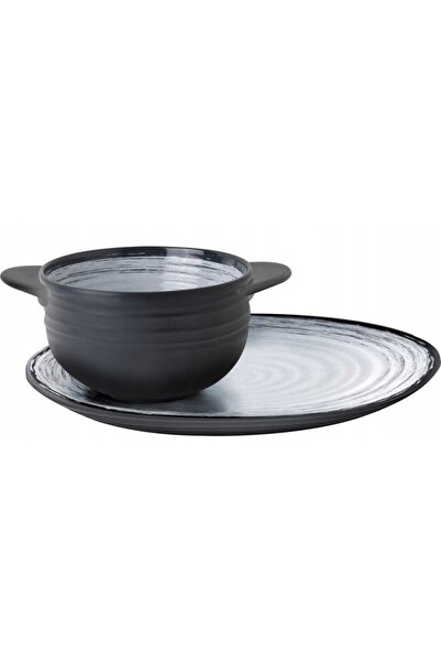 Brunner Boluri de supă cu farfurioare din melamină Set de supă Granada