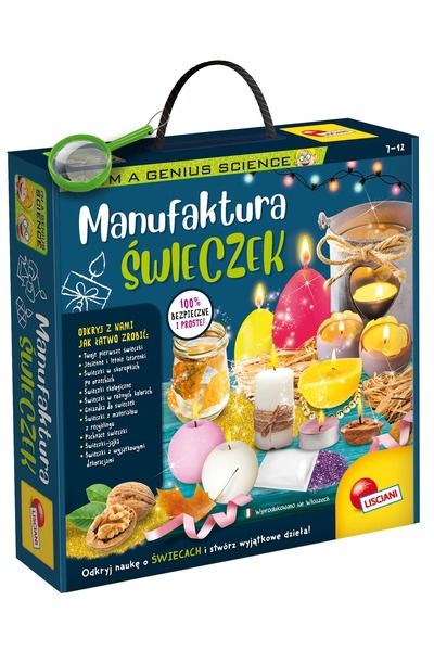 Lisciani 304-PL10208 Kit științific Lumânări Cadou educativ DIY